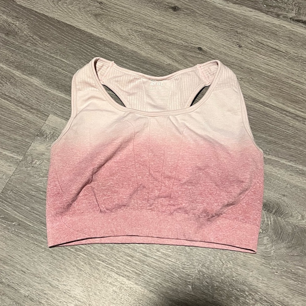 AYBL ombré sports bra